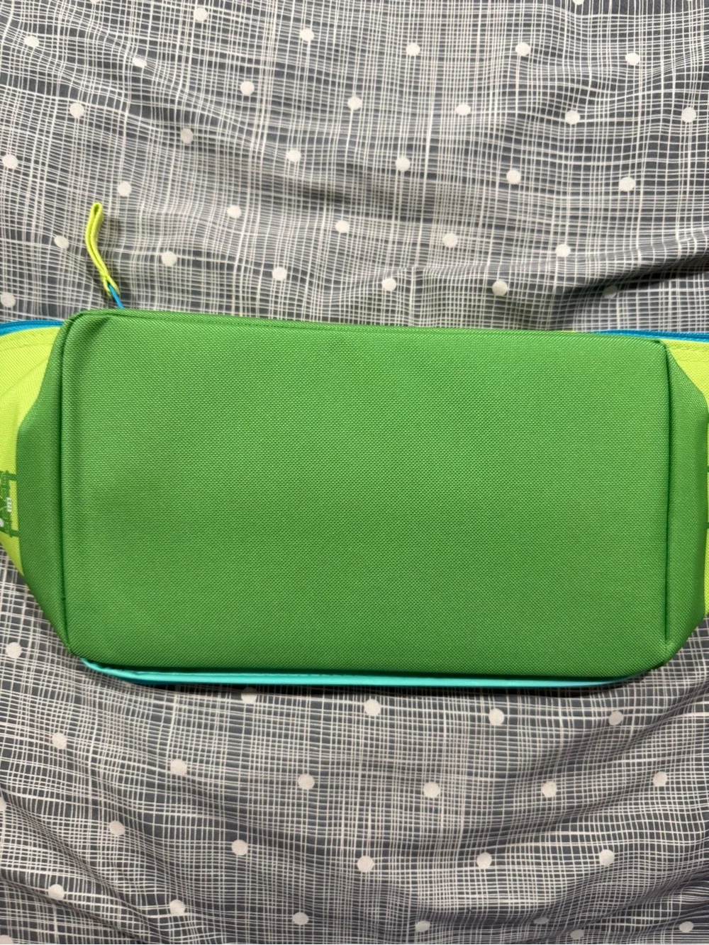 Trader Joe's Lime Green Insulated Mini Tote Bag